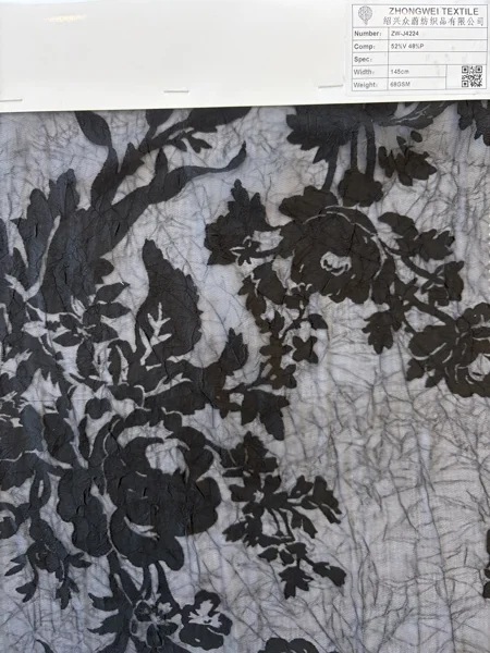 Real fabric reference ZW-J4224