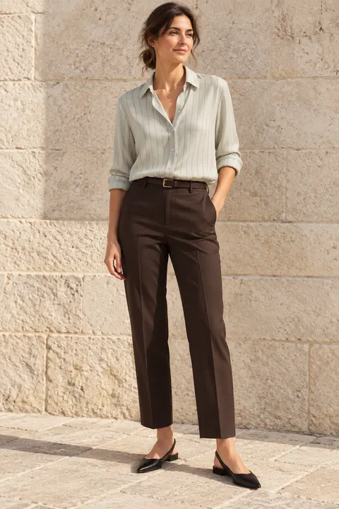 AI garment concept: Relaxed shirt · ZW-W3568 using ZW-W3568