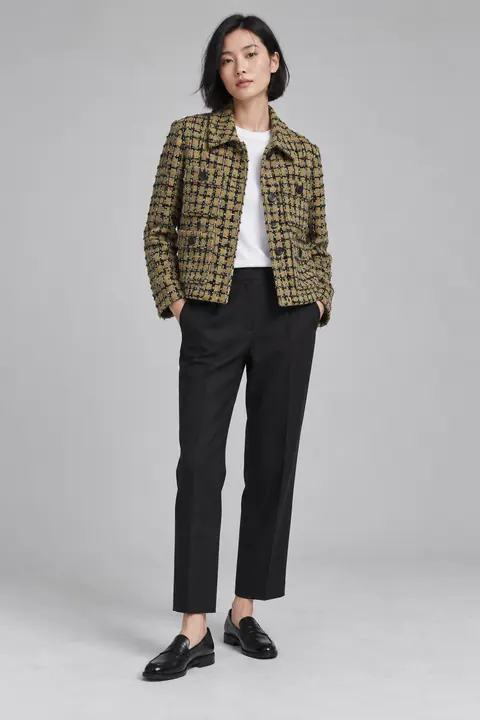 AI garment concept: Textured jacket · ZW-F3030 using ZW-F3030