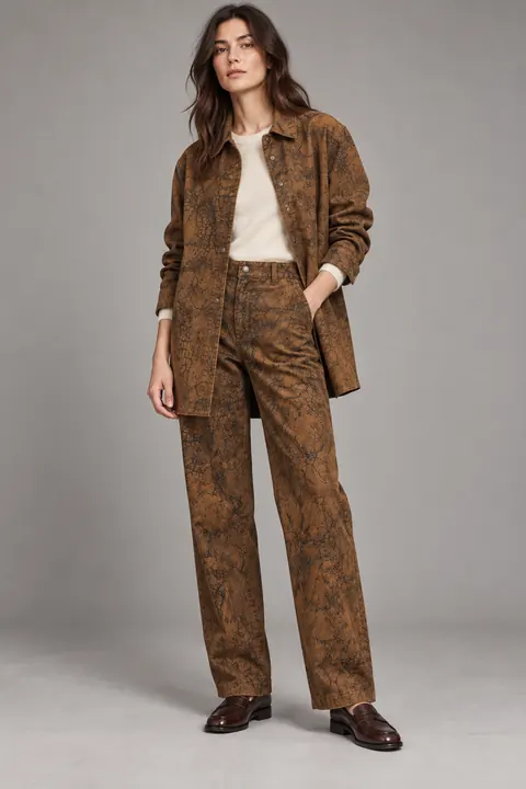 AI garment concept: Coordinated separates · ZW-W4811 using ZW-W4811