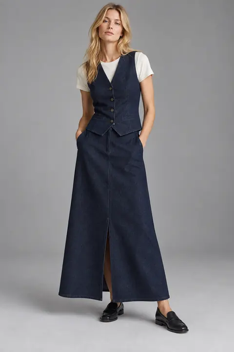 AI garment concept: Waistcoat and trousers · ZW-W2607 using ZW-W2607