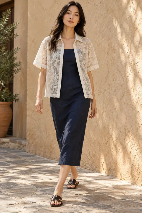 Layered overshirt · ZW-F5049 · Garment applications