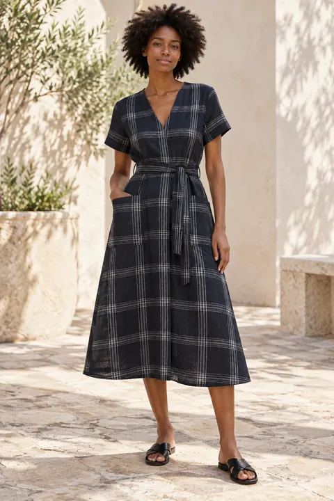 AI garment concept: Shirt dress · ZW-W3464 using ZW-W3464