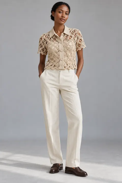 Relaxed shirt · ZW-F5050 · Garment applications