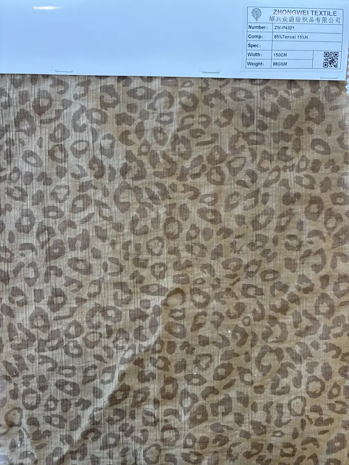 Fabric sample reference for zw-p4321