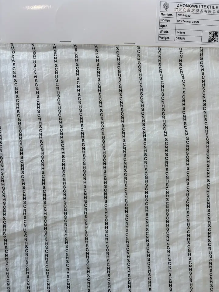 Fabric sample reference for zw-p4322