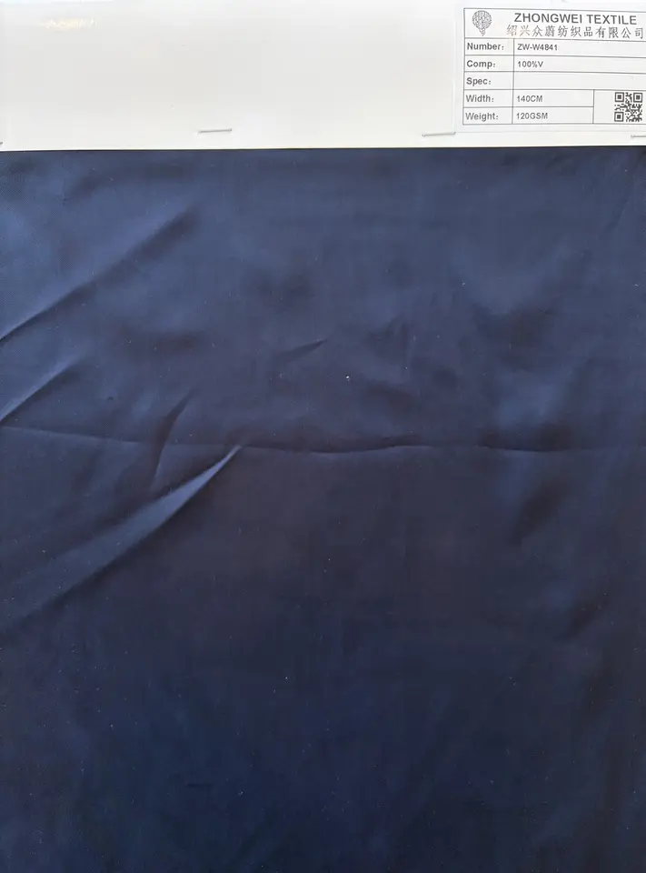 Dark Navy Viscose Fabric · ZW-W4841